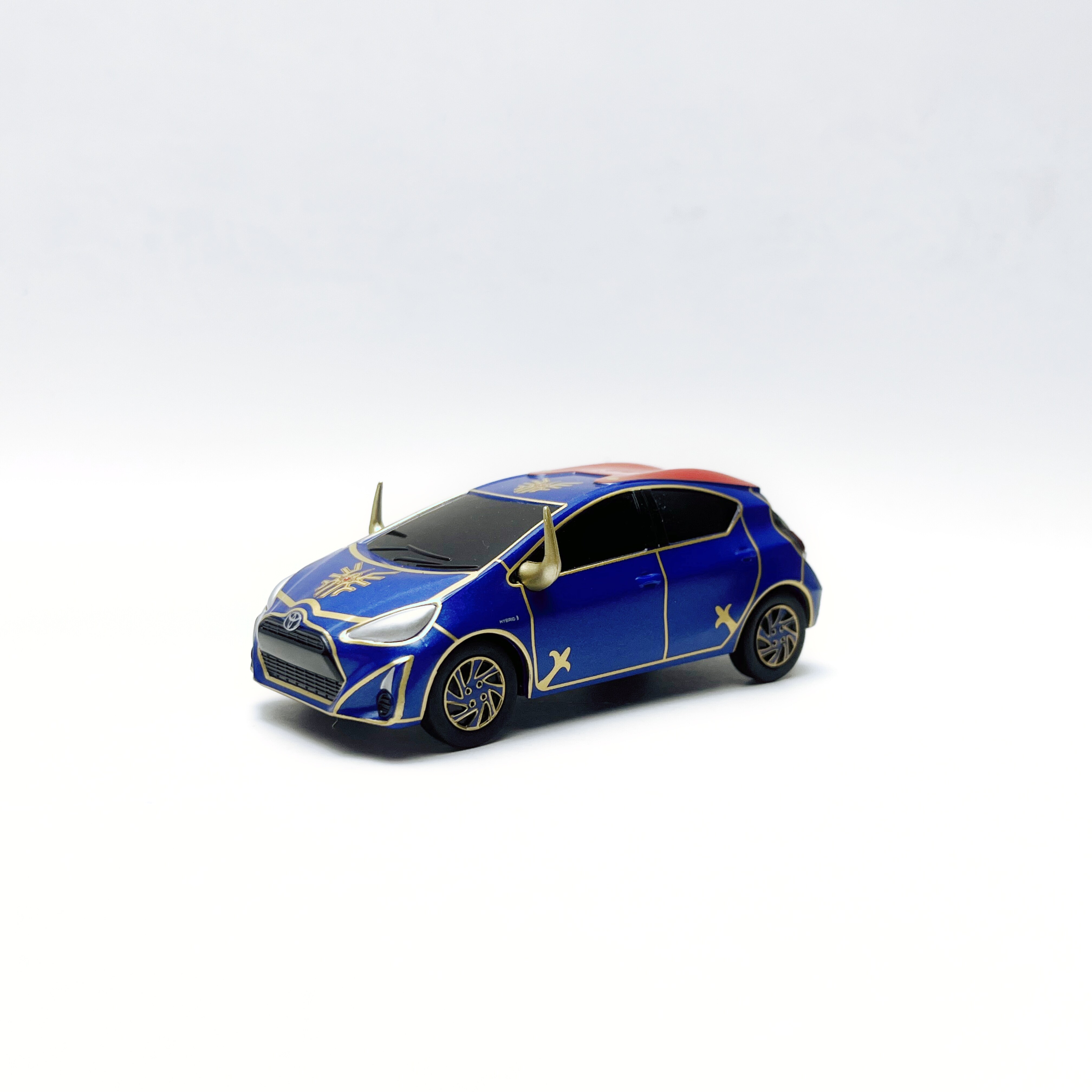 ドラゴンクエスト　AQUA ミニカー Japanese Edition 1/43 Toyota AQUA Limited Dragon Quest DQ Plastic