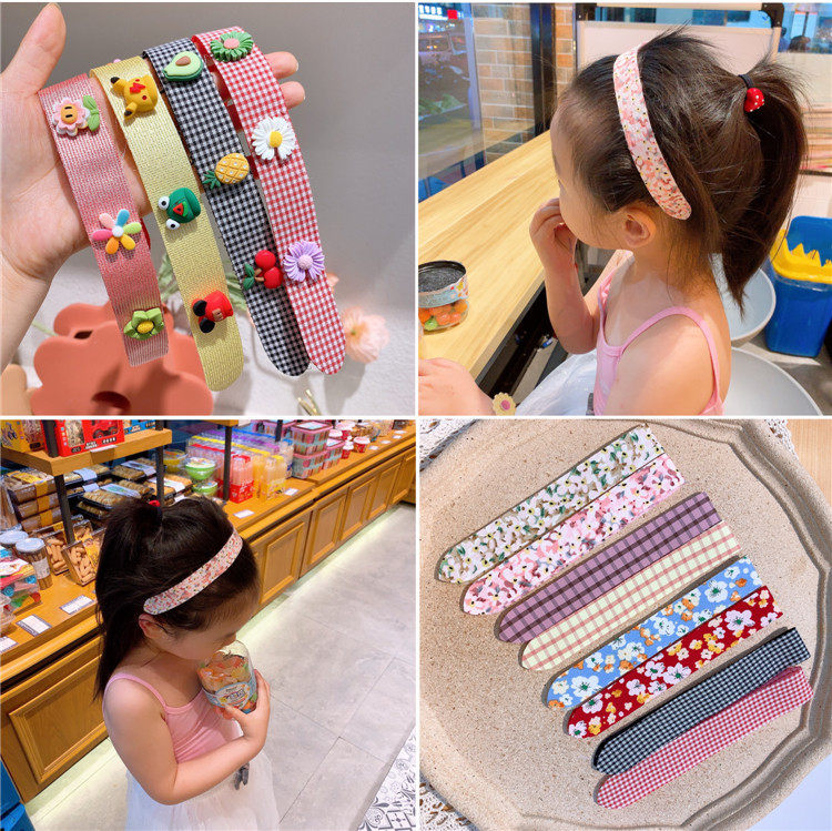 Girls baby Velcro Children bangs hair band Hair band Female hair clip Hair clip Broken post Hair band headdress Hair accessories