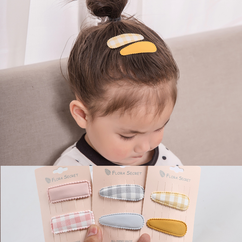 Child Hair Clip Princess Girl Hair Clip BB Clip Cute Head Adorned Baby Clips Children South Korea Teen Baby Hair Accessories