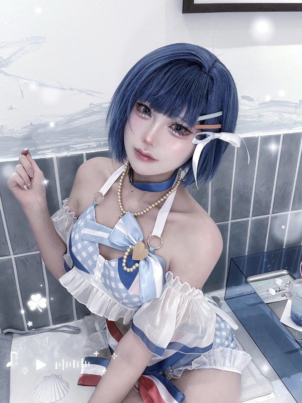 [in Stock] Pjsk World Project Moremorejump Parasol Soda Cosplay Kirigaya Haruka