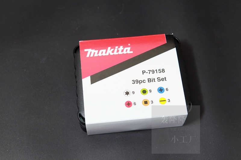 Makita pasta P-79158 mini ratchet batch head suit of 39 pieces