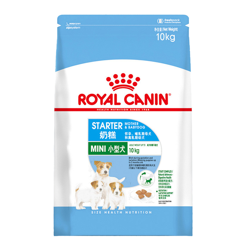Royal dog food small dog dog food teddy VIP bomei under 10KG small dog MIS30 milk cake 10KG