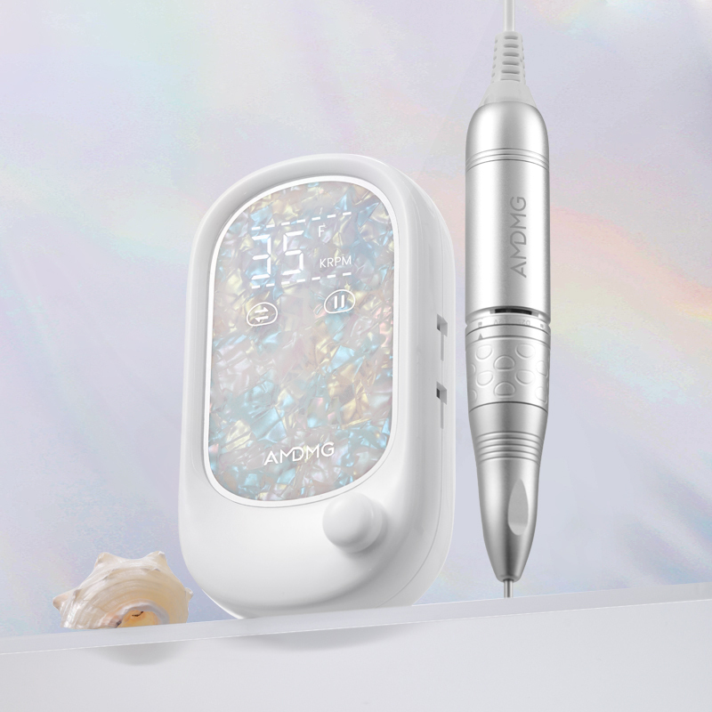 Diandian Amdmg Electric Grinder, Portable Rechargeable Model for Removing Dead Skin and Polishing Nails, Specially Designed for Nail Salons