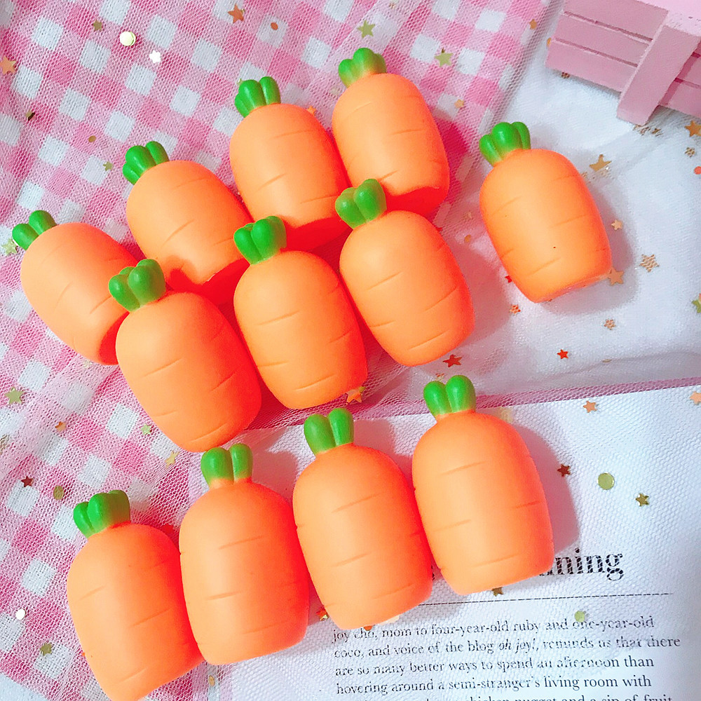 MUMU sản phẩm tốt Mô phỏng dễ thương nhúm cà rốt gọi là toàn bộ 蛊 giải nén em gái thông hơi đồ chơi toàn bộ hoạt hình xung quanh - Carton / Hoạt hình liên quan các hình sticker cute