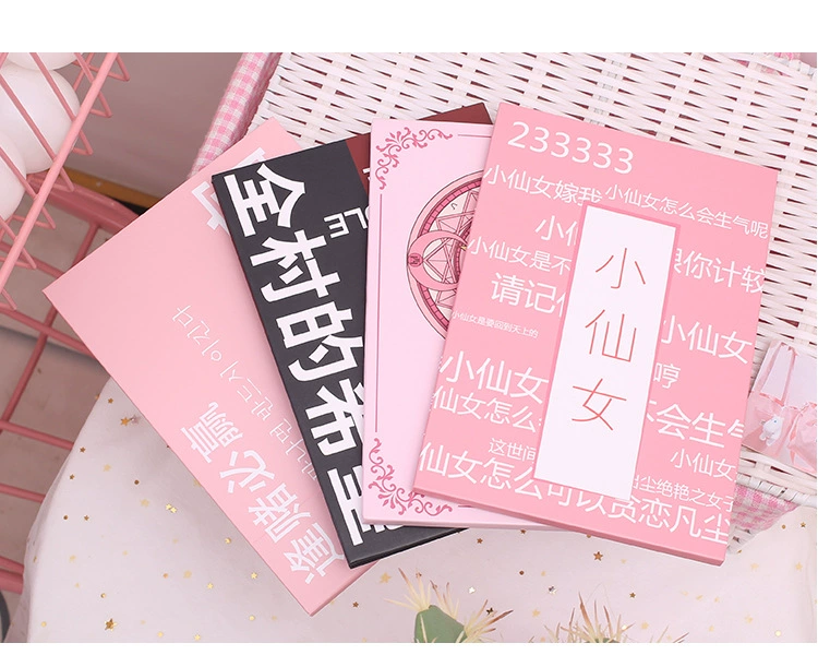 MUMU sản phẩm tốt Nhật Bản mảng ma thuật trang điểm gương cô gái gấp trái tim máy tính để bàn nhỏ cổ tích gương hoạt hình xung quanh - Carton / Hoạt hình liên quan sticker mèo cute