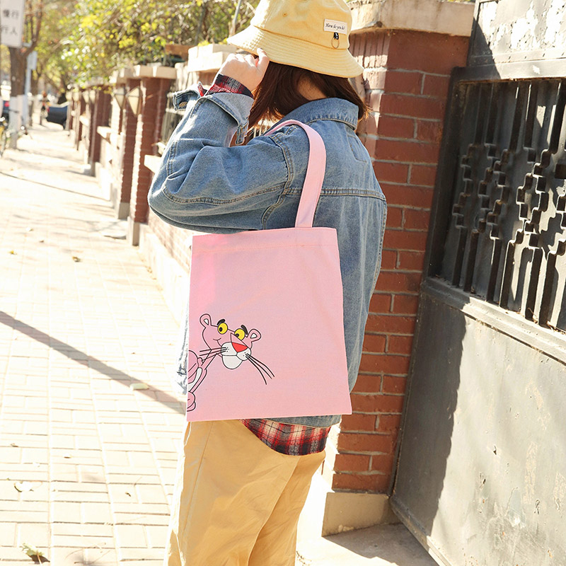 MUMU sản phẩm tốt Nhật Bản mềm chị Naughty Leopard vai túi cô gái phim hoạt hình trái tim hồng canvas ba lô hoạt hình xung quanh hình sticker đẹp