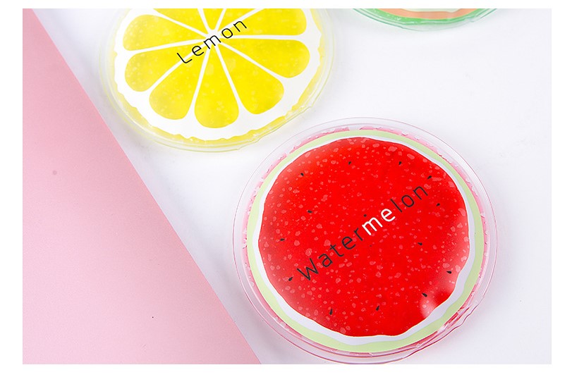 MUMU sản phẩm tốt Nhật Bản dễ thương mini ice bag sinh viên làm mát ngoài trời phim hoạt hình trái cây nhỏ ice gói hoạt hình xung quanh hình dán cute