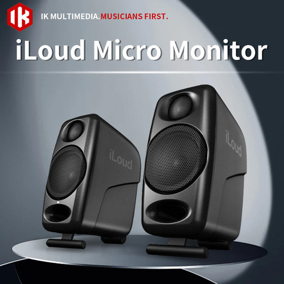 IKiLoudMicroMonitor 데스크탑 3인치 활성 Bluetooth 오디오 녹음 ikMM 모니터링 스피커