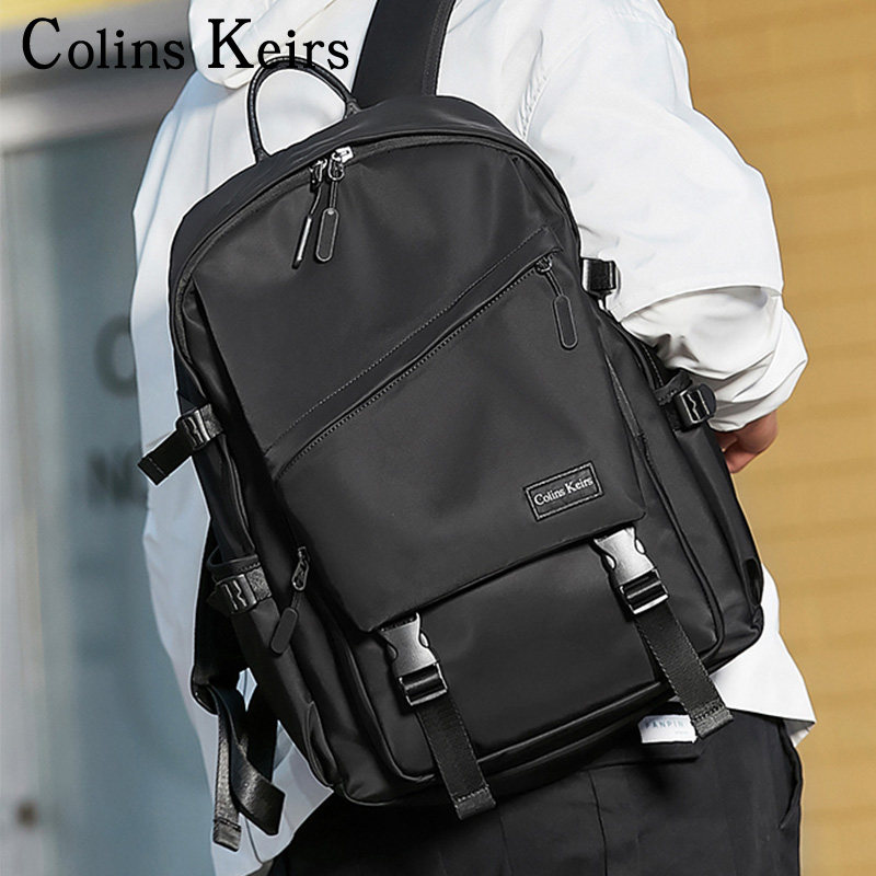 Colins Keirs Men's Backpack Business Commuter Backpack Leisure Travel Computer Bag Large Capacity School Bag Tide