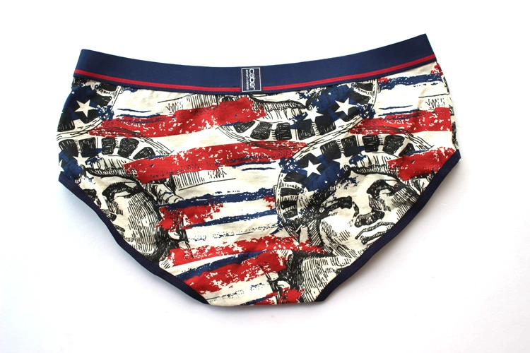 Caber Cabaret vài đồ lót cotton gợi cảm nam boxer nữ tam giác bông thoáng khí 3865