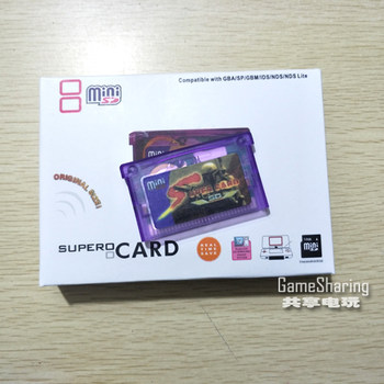 GBA burning card SC-MINI SD GBM GBASP ມາພ້ອມກັບເຄື່ອງອ່ານກາດບັດດຽວທີ່ບໍ່ມີຫນ່ວຍຄວາມຈໍາ