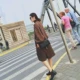 Hàn Quốc dày dính kim áo len xoắn áo len nữ dài phần dày áo len lỏng lẻo retro Han Fanchao áo khoác cardigan nữ