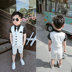 Hoa trẻ em ăn mặc nam Xia Yinglun trẻ em đám cưới phù hợp với bé trai nhỏ phù hợp với màu trắng 61 váy biểu diễn đẹp trai 