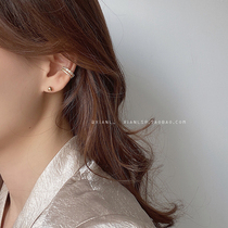 Advanced sense ear clip without ear hole female simple cold wind retro ear clip exquisite earrings 2021 New Tide