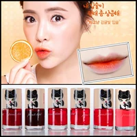 Authentic cắn môi trang điểm son môi dạng lỏng má hồng nước Hàn Quốc son bóng bền màu không đánh dấu nhuộm môi lỏng - Son bóng / Liquid Rouge son bóng không màu 3ce	