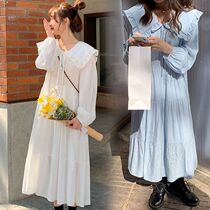 Advanced Pregnancy Woman Dress Spring Dress 2022 New High-end Skirt Mesh Red Big Code Clothes Spring Tandem Dress Spring Autumn