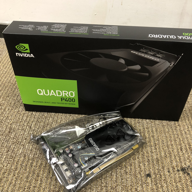 Boxed NVIDIA Quadro P400 2G Professional Drawing Graphics Graphics Design Rendering Also T400