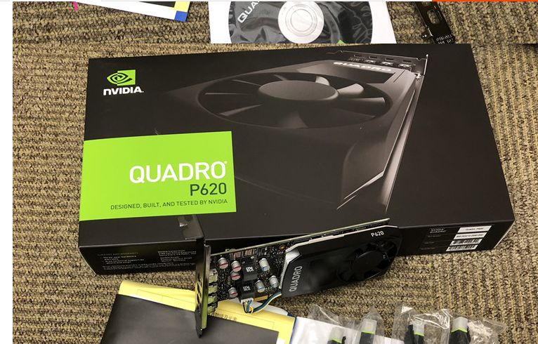 Box Mount Lidae NVIDIA Quadro P620 2G Professional Drawing Graphics Card Graphics Design Rendering box Pack