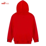 Puma, детская трикотажная красная толстовка с капюшоном, детская одежда