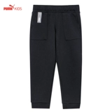 Puma, детские модные трикотажные бархатные штаны, детская одежда