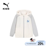 Puma, детский кардиган с молнией, дорожная рубашка для отдыха, куртка с капюшоном, детская одежда