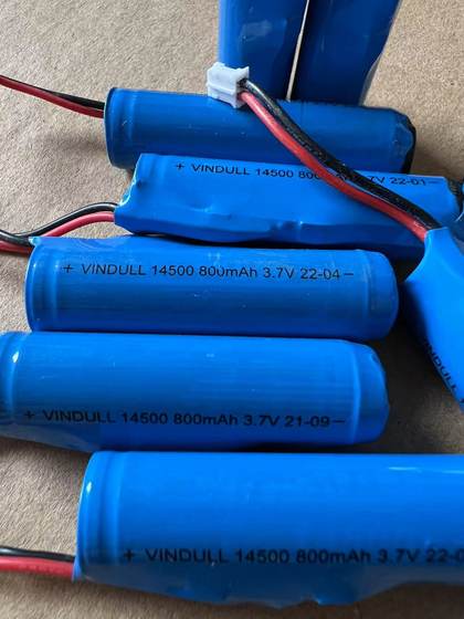 14500 리튬 배터리 전동 칫솔 장난감 3.7V800mah 리튬 이온 충전지 5 호 배터리 보호 플레이트