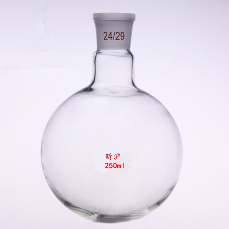 Single neck round bottom flask 150ml 250ml 500ml 1000ml 24mm standard mouth single neck round bottom flask