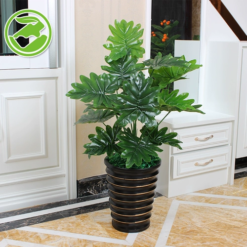 Пластиковые искусственные растения, реалистичный парик для гостиной, на удачу