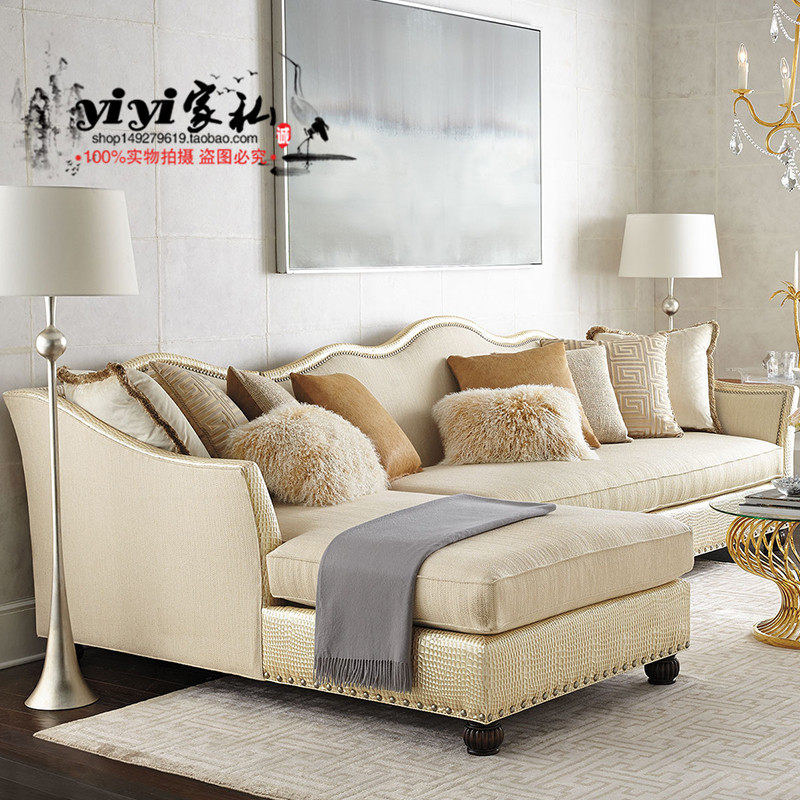 American Countryside Pib Sofa size Type of casual living-room minimalist sofa European-style fabric Sofa Corner Composition