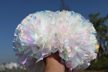 Flower ball cheerleading team hand flower colorful cheerleading Square Dance Dance Dance performance hand flower children color ball handle flower