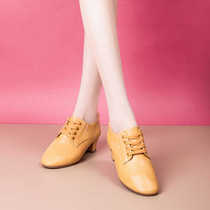 Jazz dance shoes high heels 2024 new summer dance shoes womens soft sole black Latin dance shoes outer jitterbug shoes