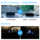 Электрический складной автоматический подъемный дисплей hud head-up display беспроводная навигация OBD mini 3