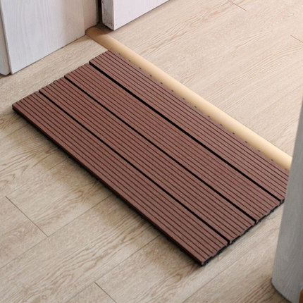Usd 19 41 Solid Wood Floor Mats Into The Door Hall Mat Bathroom Solid Wood Floor Mats Into The Door Hall Mat Bathroom Shower Non Slip Waterproof Pedal Room