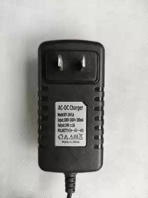 24V1000mA mAh round hole power adapter Children children's electric car four-wheel lead-acid battery charger