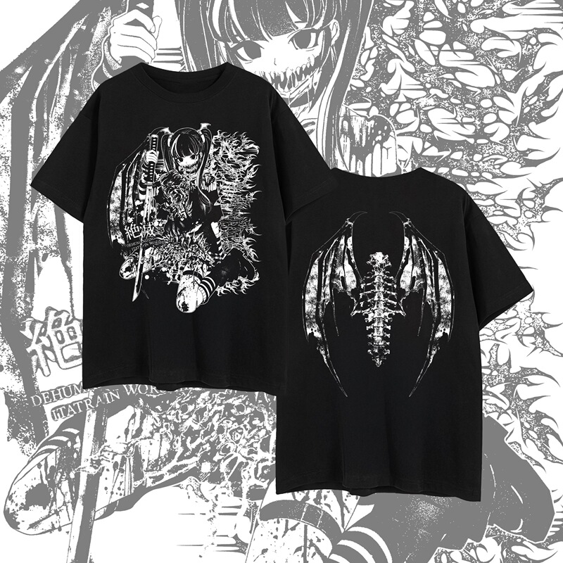 Diw Pain Subway Extinction Original T-Shirt Two-Dimensional Brutal Death Metal