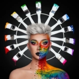 Spot Morpe x Джеймс Чарльз Сотрудничество 39 Цветные тени для век и макияж макияж макияж