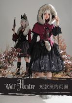 (короткий конец хвостовой страницы) Оригинальный Вульфовик Wolf Gothic Window Series Lolita