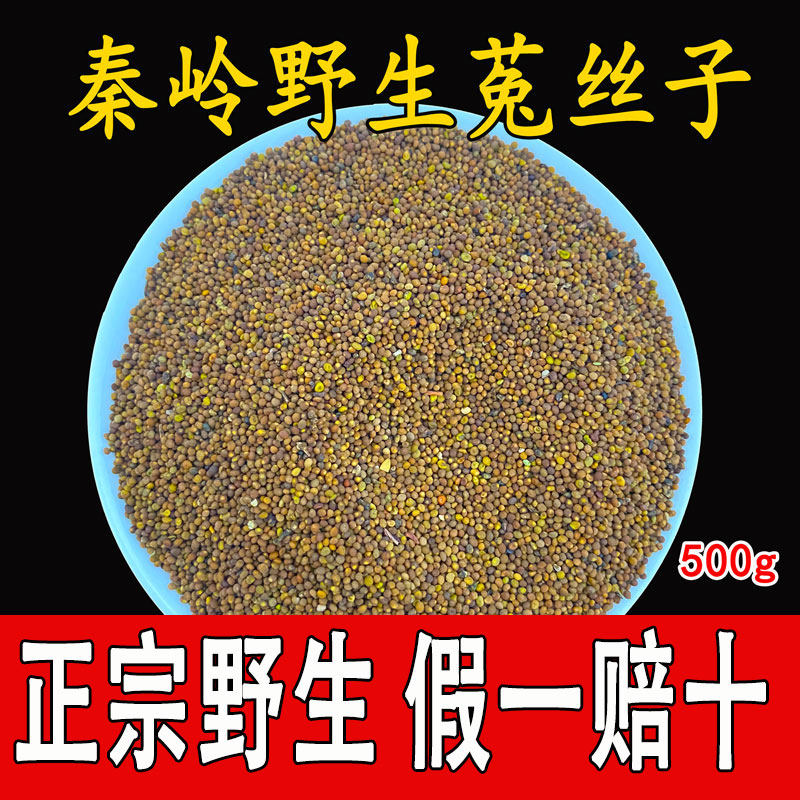 Qinling wild dodder 500g Chinese herbal medicine rabbit silk Inner Mongolia powder male tea wine with premium