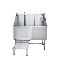 Chunzhou stainless steel bathtub pet bathtub pet grooming shop bathtub
