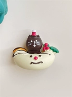 Снеговик пончик