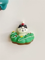 Рождественский кот пончик