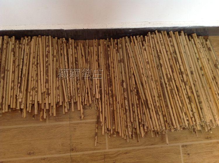 Black Xiangfei fan handle material group fan palace fan large supply of natural flower rod pipe brush pointer whip lantern rod