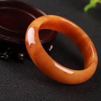 Yunnan natural A cargo Huanglong jade bracelet tire version of round bar Guido Princess Bracelet string female ice seed to send mom wife