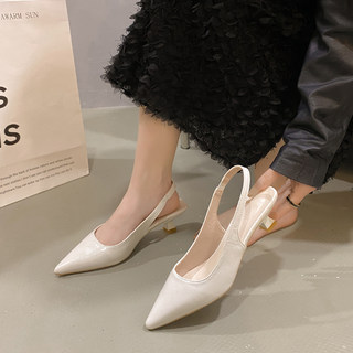 Talon aiguille pixygale avec bout pointu en pu