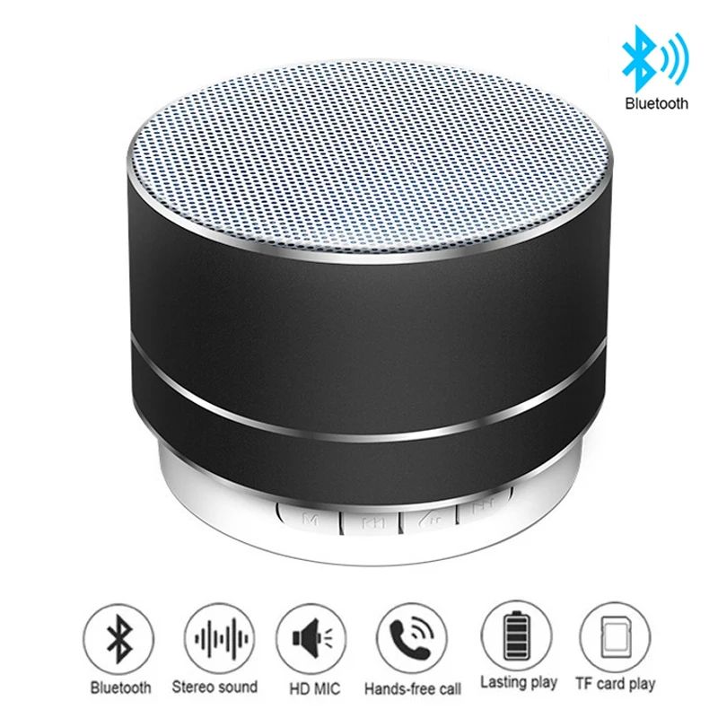 Outdoor Subwoofer MINI Portable Speaker Fm Radio Music Sound