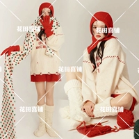 Шапка, свитер, шорты, перчатки, носки, 32 размер