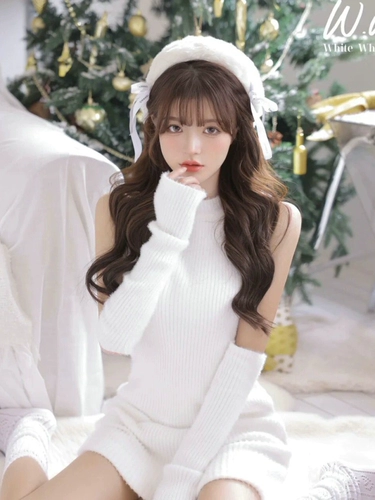 Фотостудия, новая крытая красно-белая снежная сцена, рождественская тема, фотоодежда, осенняя и зимняя фотография в стиле чистой похоти, художественные фотографии