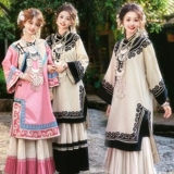 Юньнан Дали Лицзян национальный стиль, туристическая одежда, Западный регион принцесса фото одежда Тибетская тибетская одежда Фотография Фотография