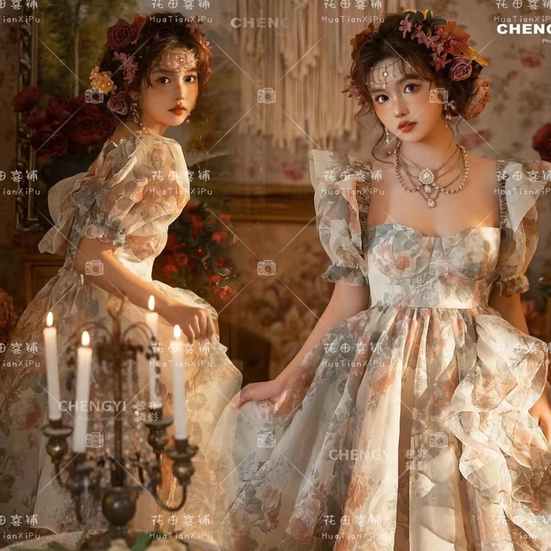  Photo average code+Baroque Wind Dress   + $29.56 