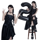 Вечернее платье, небольшой свежий постер, новая коллекция